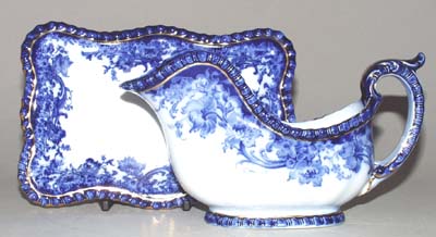 Sauce Boat with Stand c1904